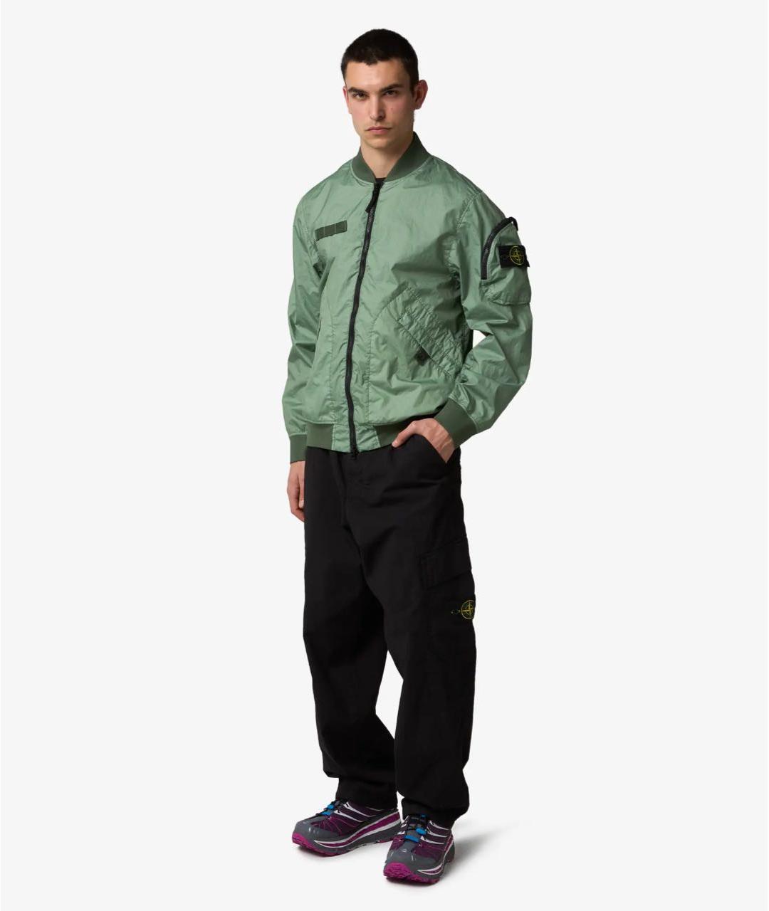 STONE ISLAND Зеленая куртка, фото 7