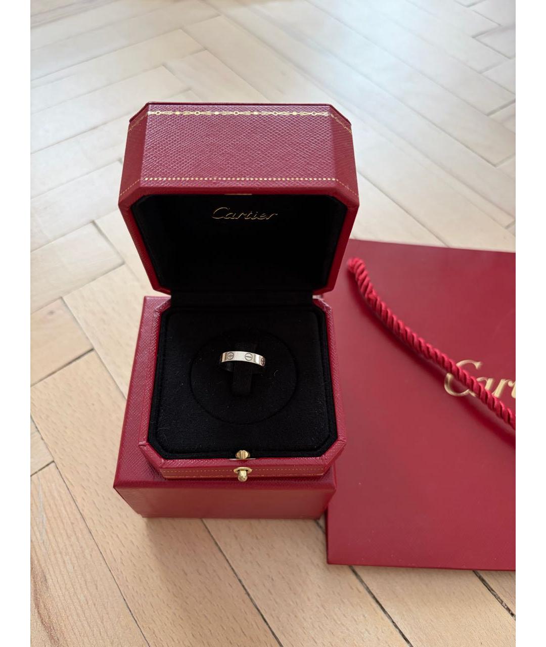 CARTIER Серебряное кольцо из белого золота, фото 3