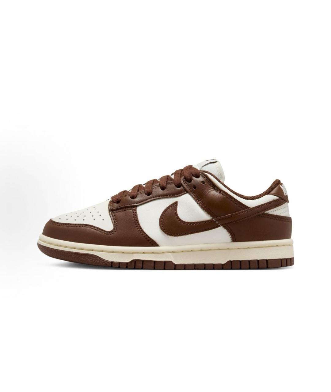 NIKE Коричневые кожаные кроссовки, фото 9