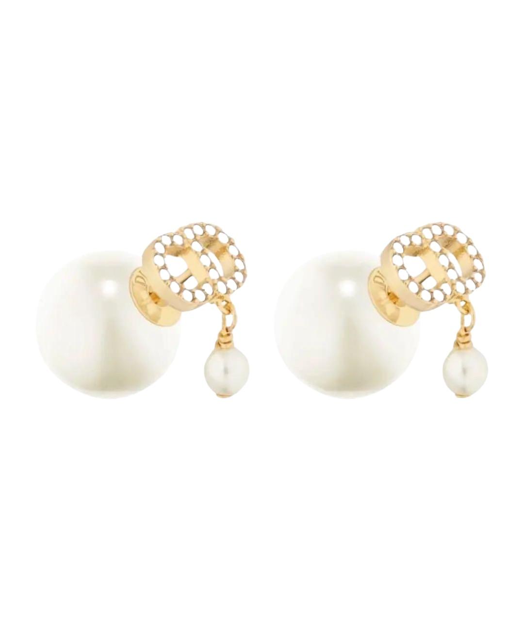 CHRISTIAN DIOR Золотые серьги, фото 1