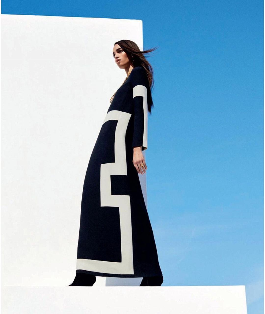 CHRISTIAN DIOR Черное шерстяное платье, фото 3