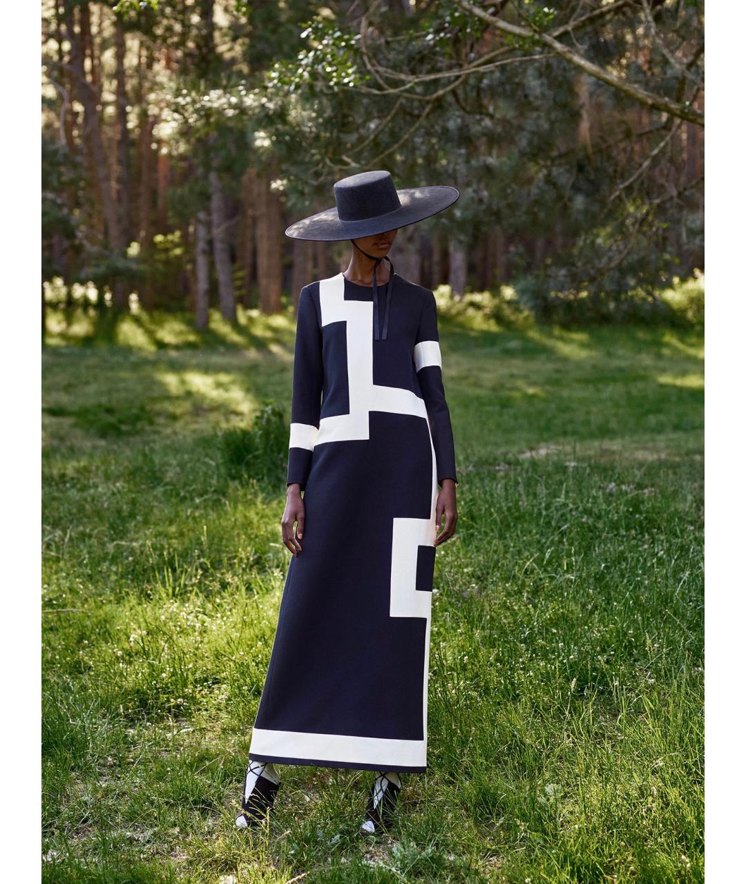 CHRISTIAN DIOR Черное шерстяное платье, фото 2