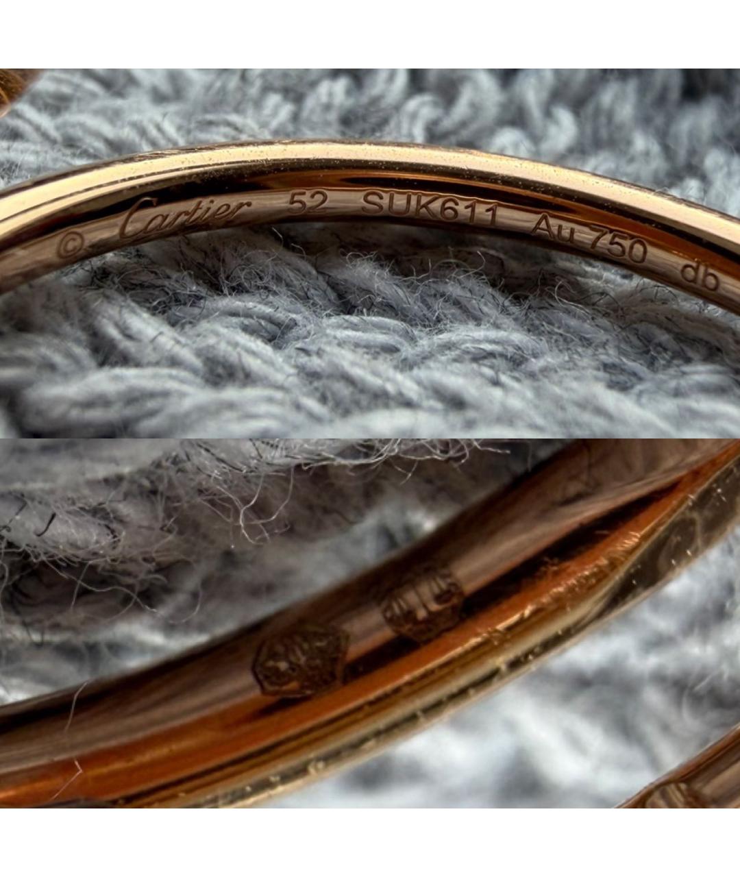 CARTIER Золотое кольцо из розового золота, фото 8