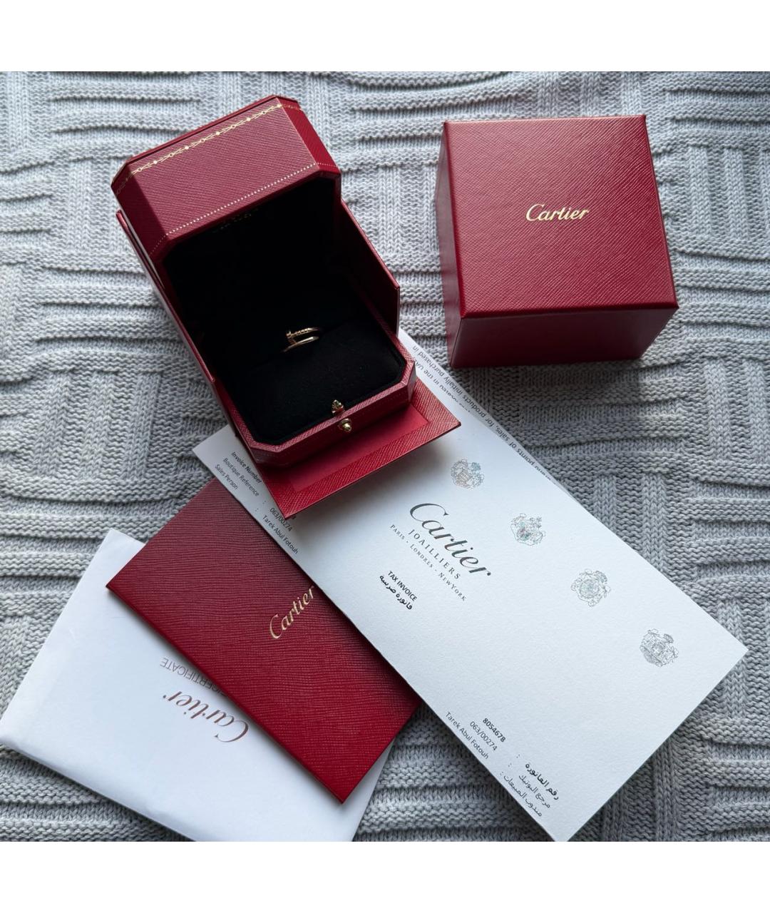 CARTIER Золотое кольцо из розового золота, фото 2