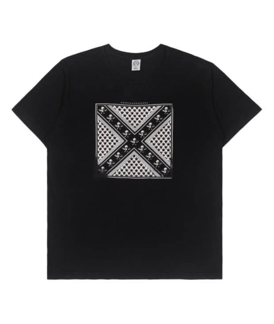 CHROME HEARTS Черная хлопковая футболка, фото 7