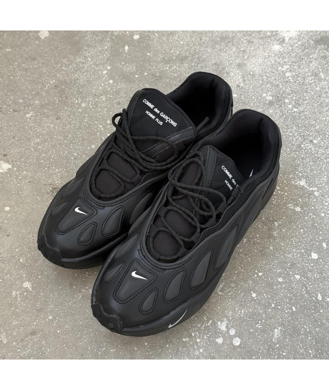 NIKE Черные низкие кроссовки / кеды, фото 2