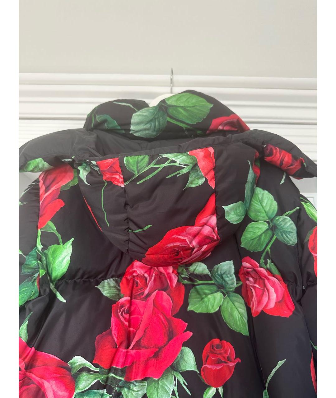 DOLCE&GABBANA Мульти полиэстеровый пуховик, фото 2