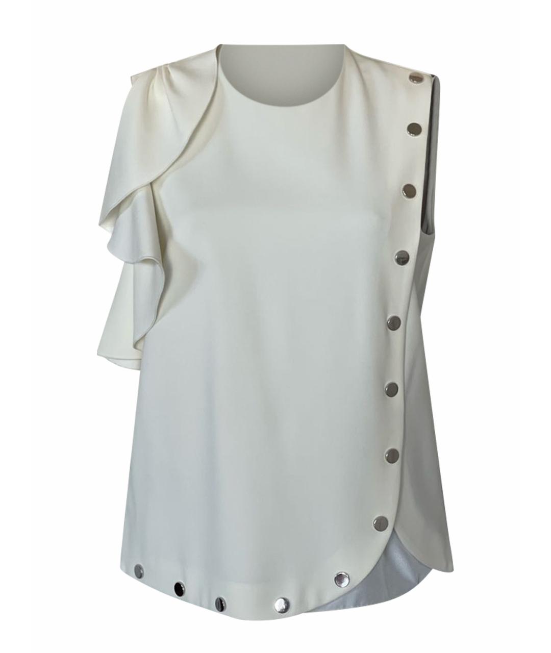SPORTMAX Белая вискозная блузы, фото 1