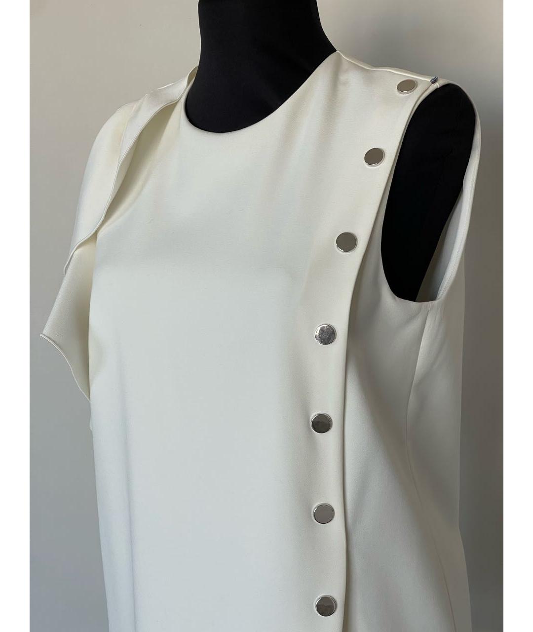 SPORTMAX Белая вискозная блузы, фото 4