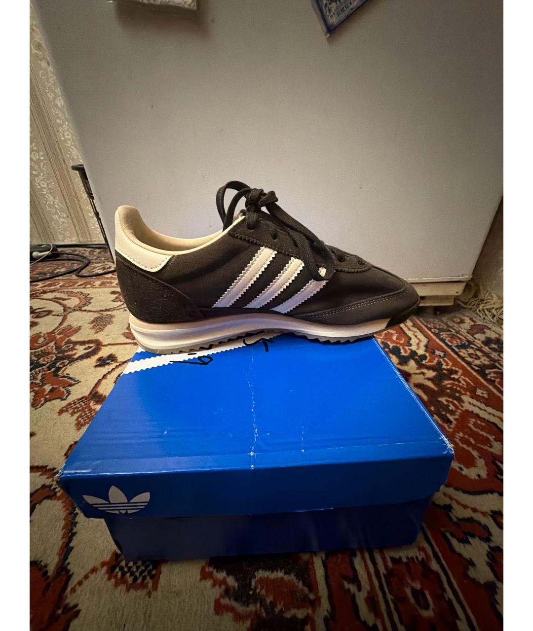 ADIDAS Коричневые замшевые кеды, фото 6