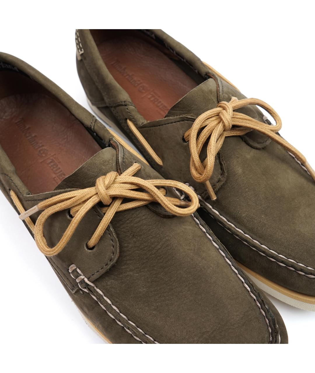 TIMBERLAND Коричневые нубуковые мокасины, фото 7