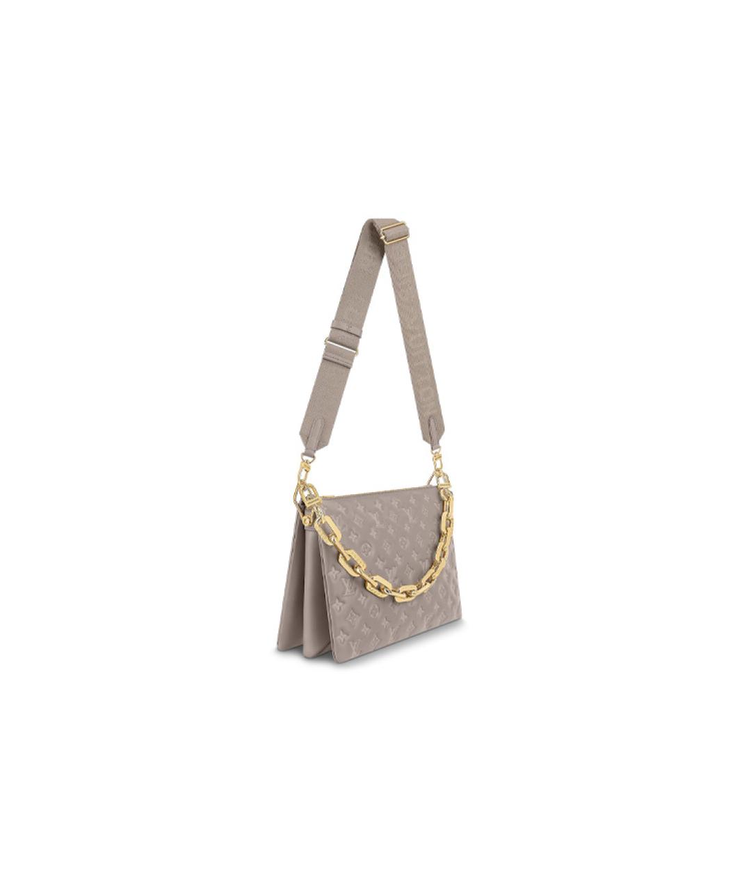 LOUIS VUITTON Серая сумка через плечо, фото 2