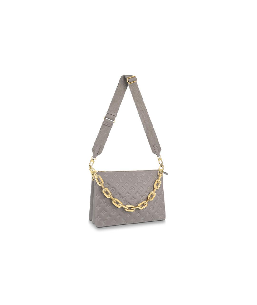 LOUIS VUITTON Серая сумка через плечо, фото 6