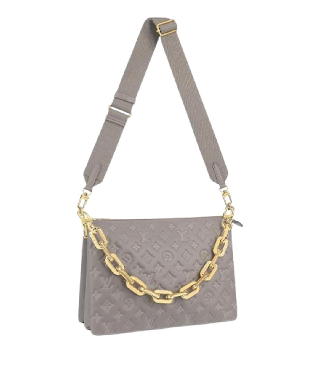 LOUIS VUITTON Серая сумка через плечо, фото 1