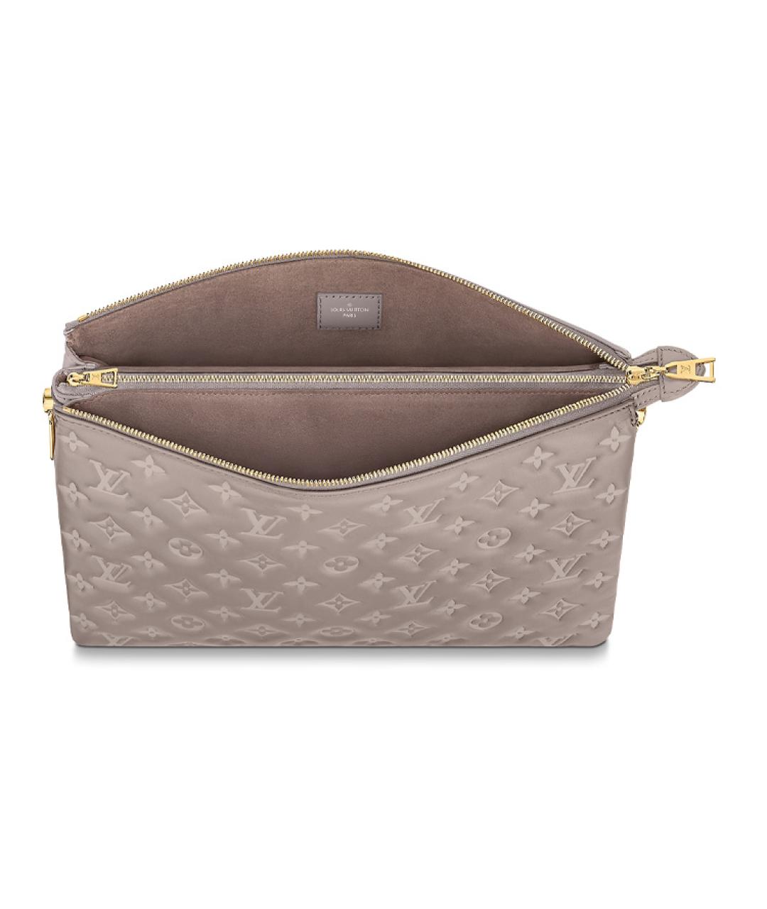 LOUIS VUITTON Серая сумка через плечо, фото 4