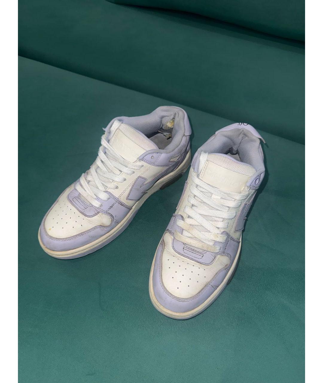OFF-WHITE Фиолетовые кроссовки, фото 2