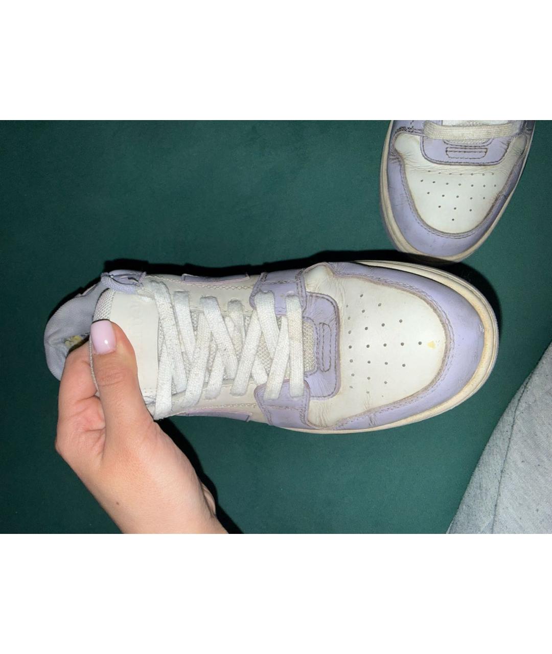OFF-WHITE Фиолетовые кроссовки, фото 7