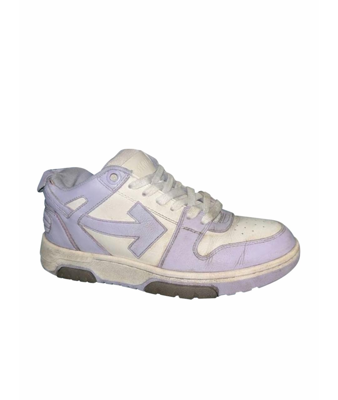 OFF-WHITE Фиолетовые кроссовки, фото 1