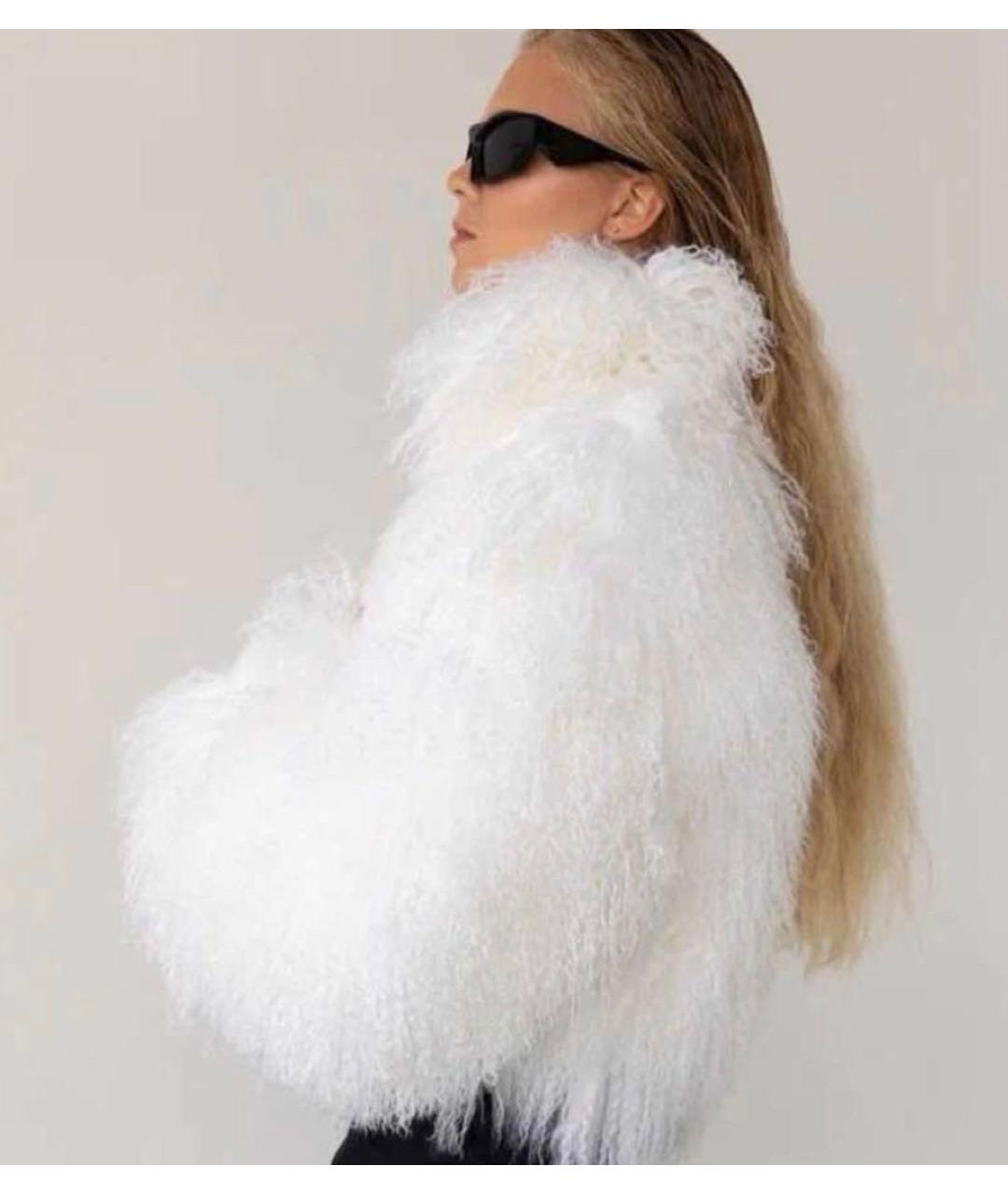 Jacob Lee Белая шуба, фото 5