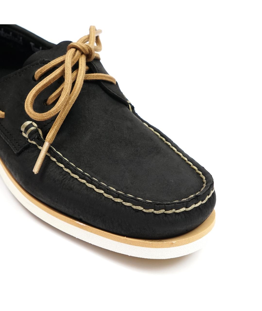 TIMBERLAND Черные нубуковые мокасины, фото 5
