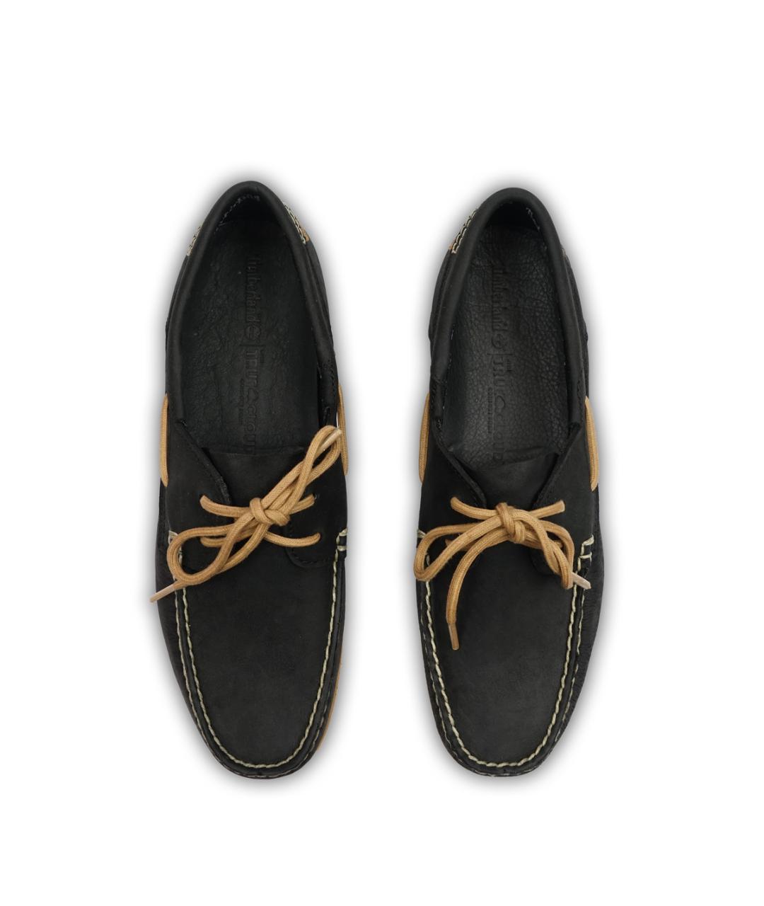 TIMBERLAND Черные нубуковые мокасины, фото 4