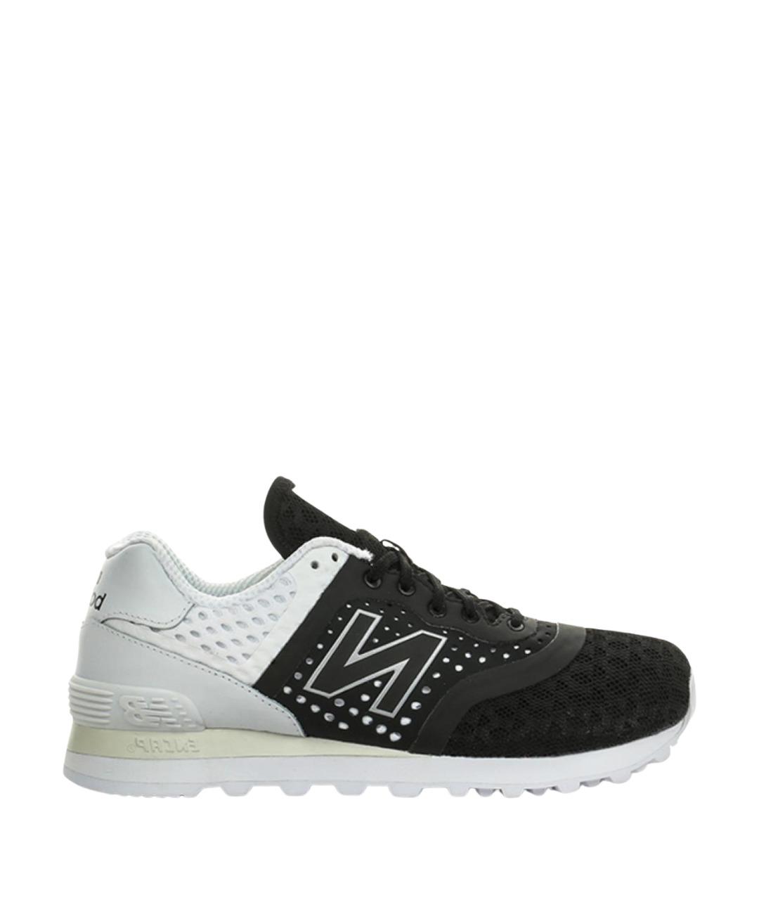 NEW BALANCE Черные текстильные кроссовки, фото 1