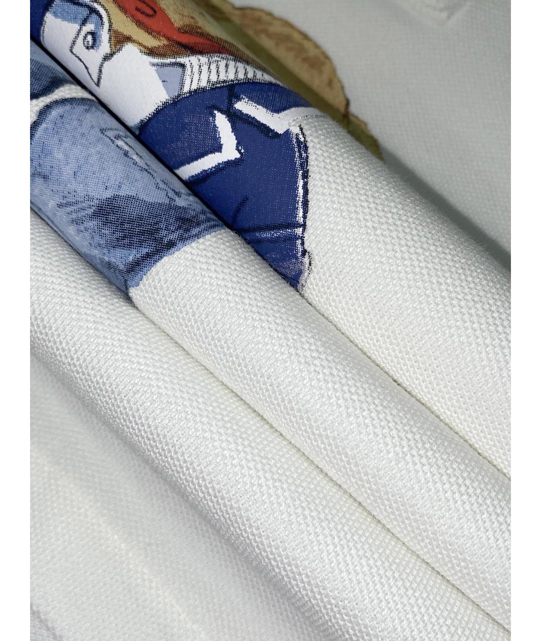 POLO RALPH LAUREN Белая хлопковая футболка, фото 5