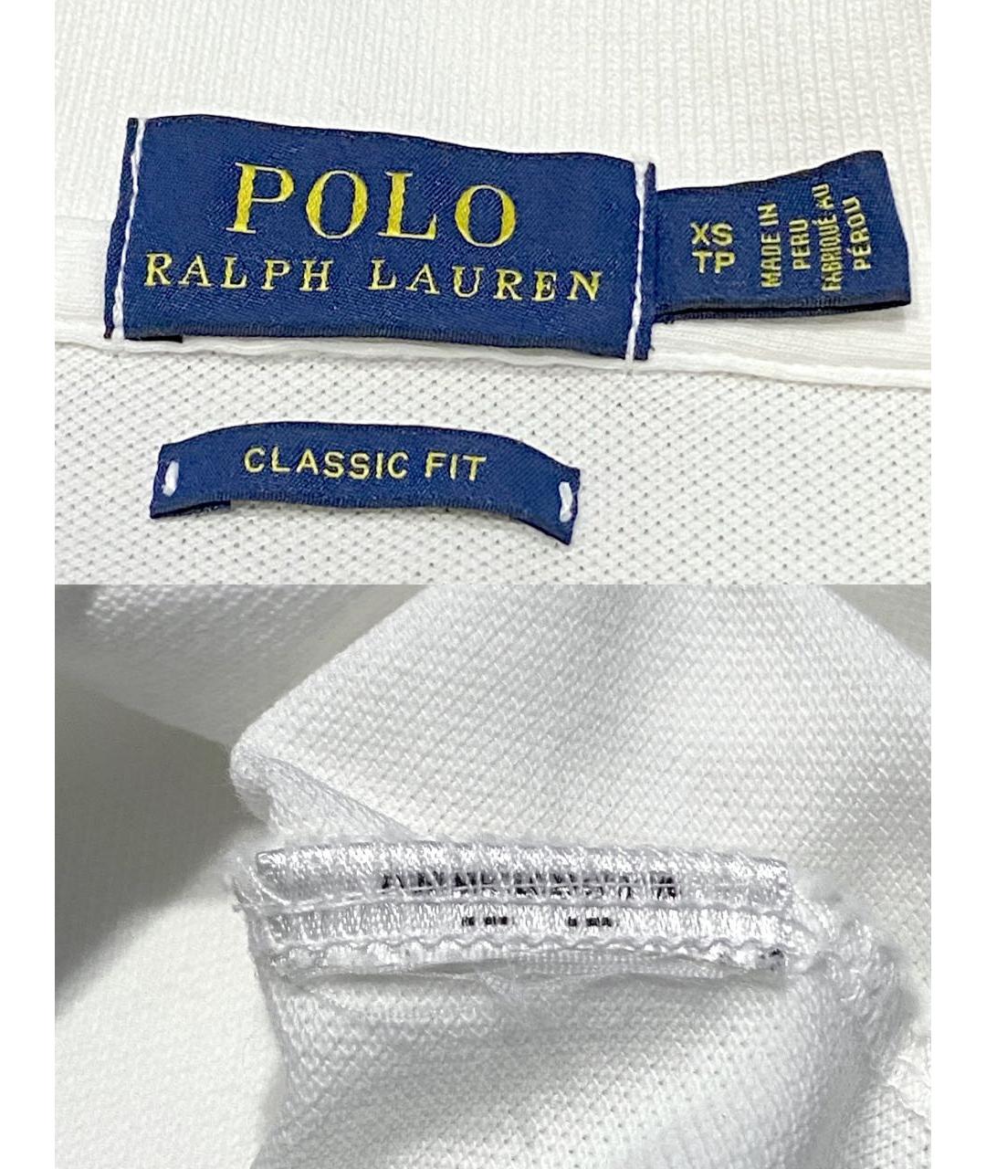 POLO RALPH LAUREN Белая хлопковая футболка, фото 8