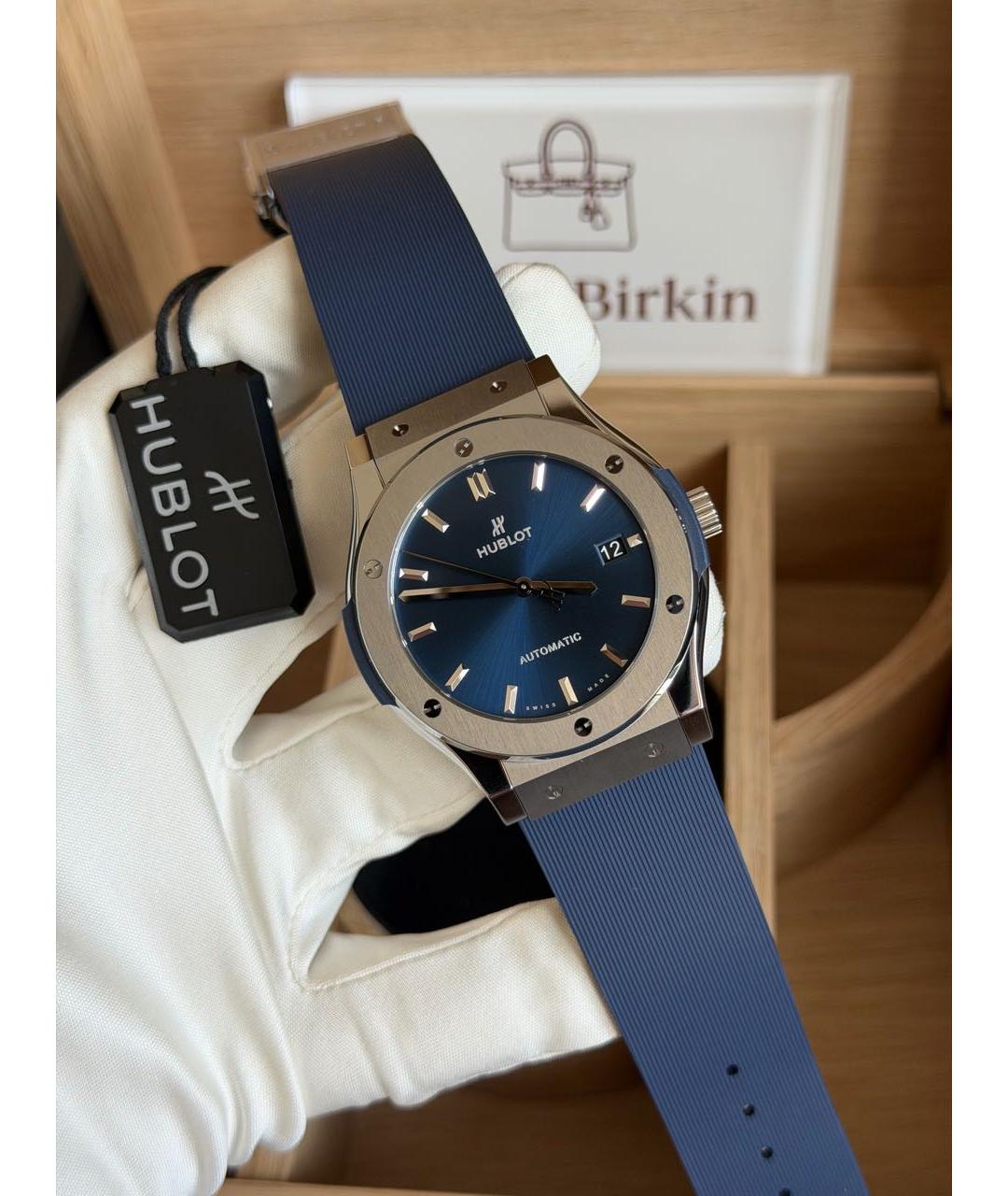 HUBLOT Серебряные часы, фото 3
