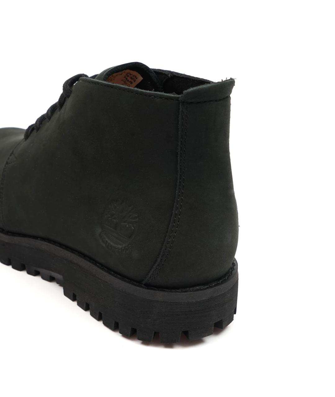 TIMBERLAND Черные нубуковые низкие ботинки, фото 6
