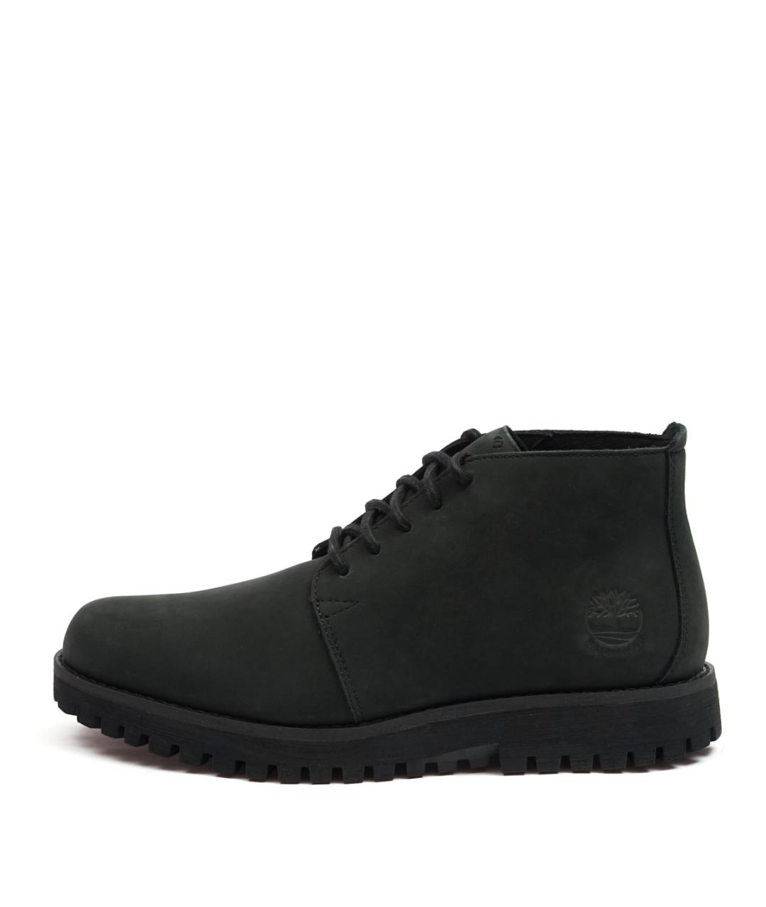 TIMBERLAND Черные нубуковые низкие ботинки, фото 10