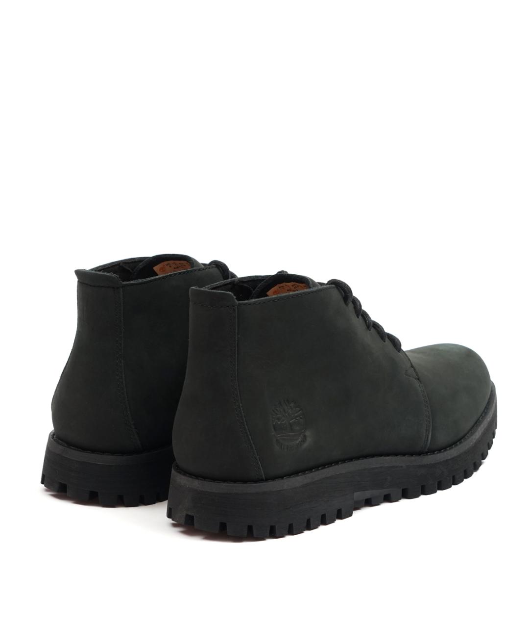 TIMBERLAND Черные нубуковые низкие ботинки, фото 3