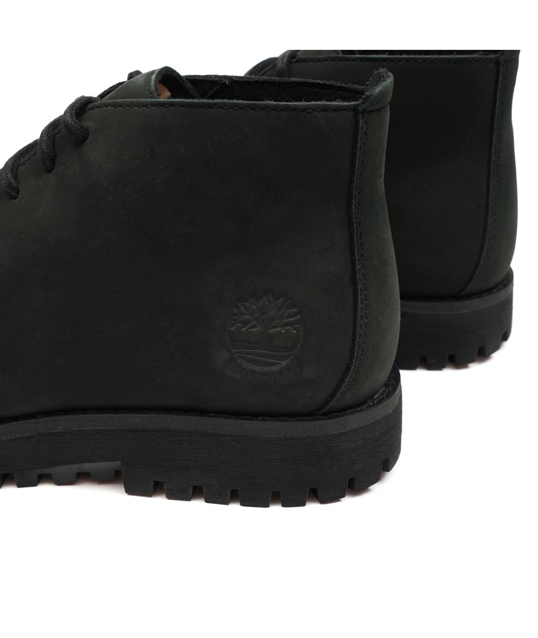 TIMBERLAND Черные нубуковые низкие ботинки, фото 7