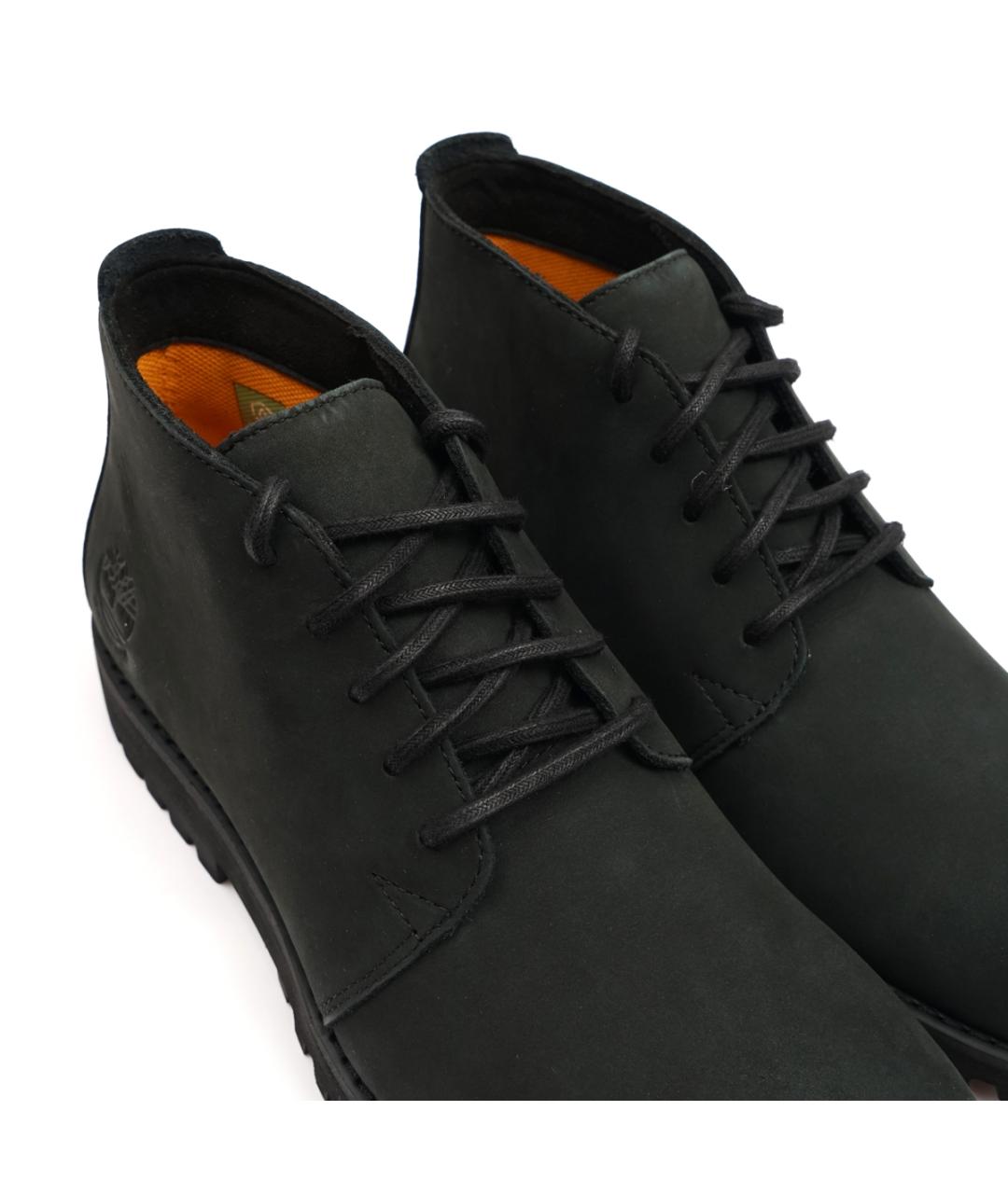 TIMBERLAND Черные нубуковые низкие ботинки, фото 8
