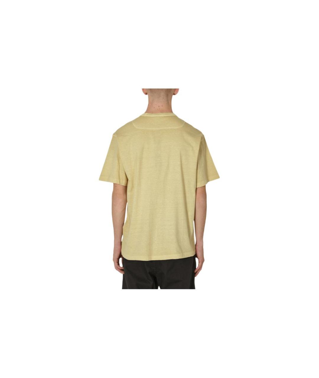 STONE ISLAND Бежевая футболка, фото 2
