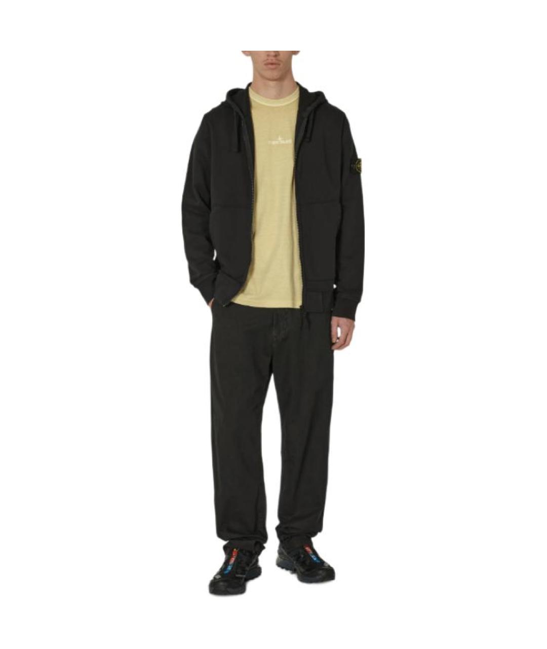 STONE ISLAND Бежевая футболка, фото 4