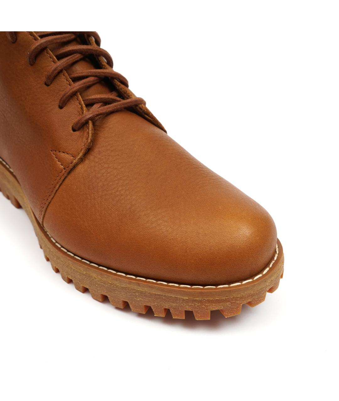 TIMBERLAND Коричневые кожаные низкие ботинки, фото 5