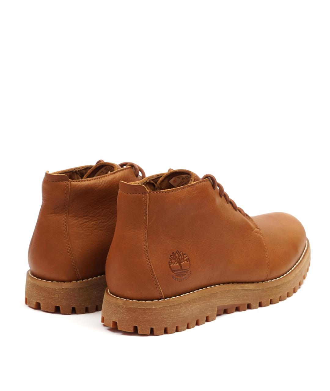 TIMBERLAND Коричневые кожаные низкие ботинки, фото 3