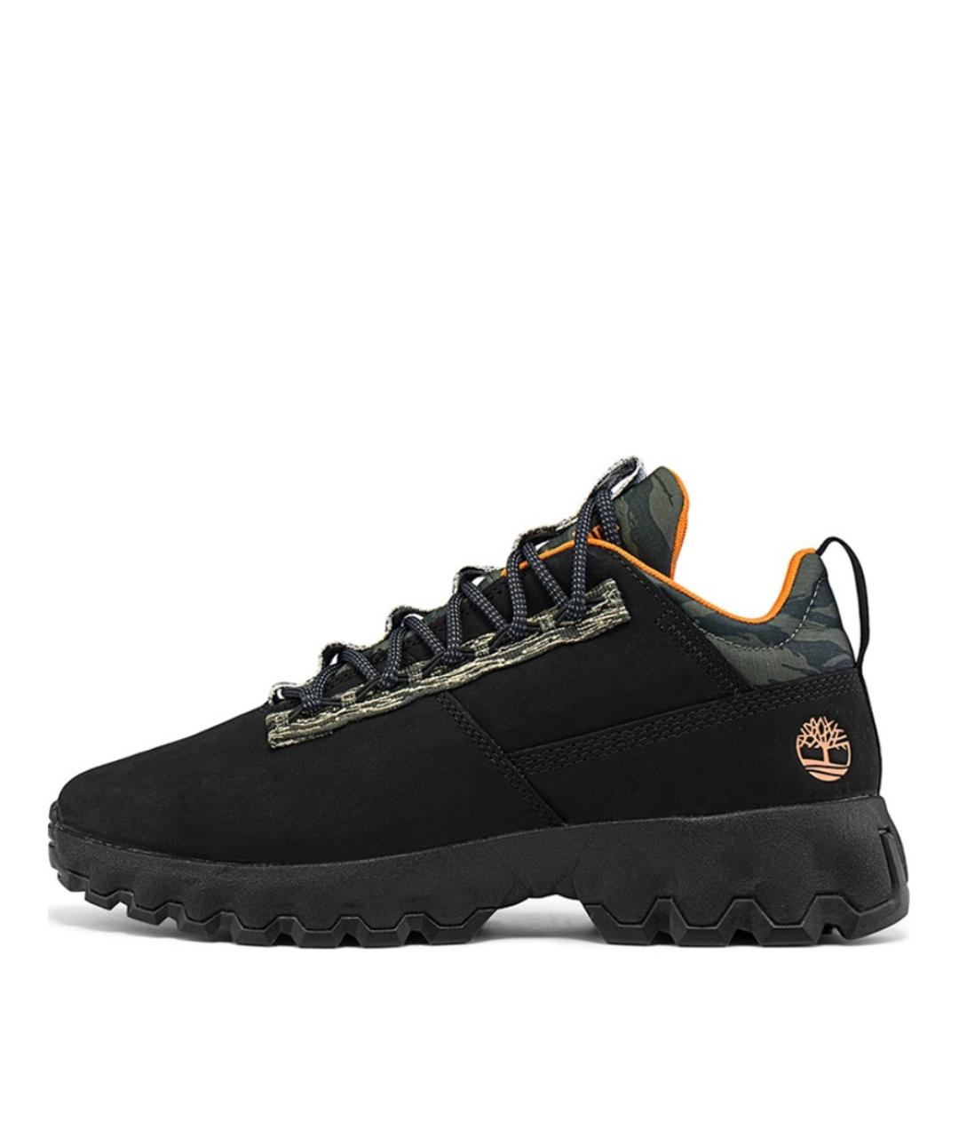 TIMBERLAND Черные нубуковые низкие ботинки, фото 7