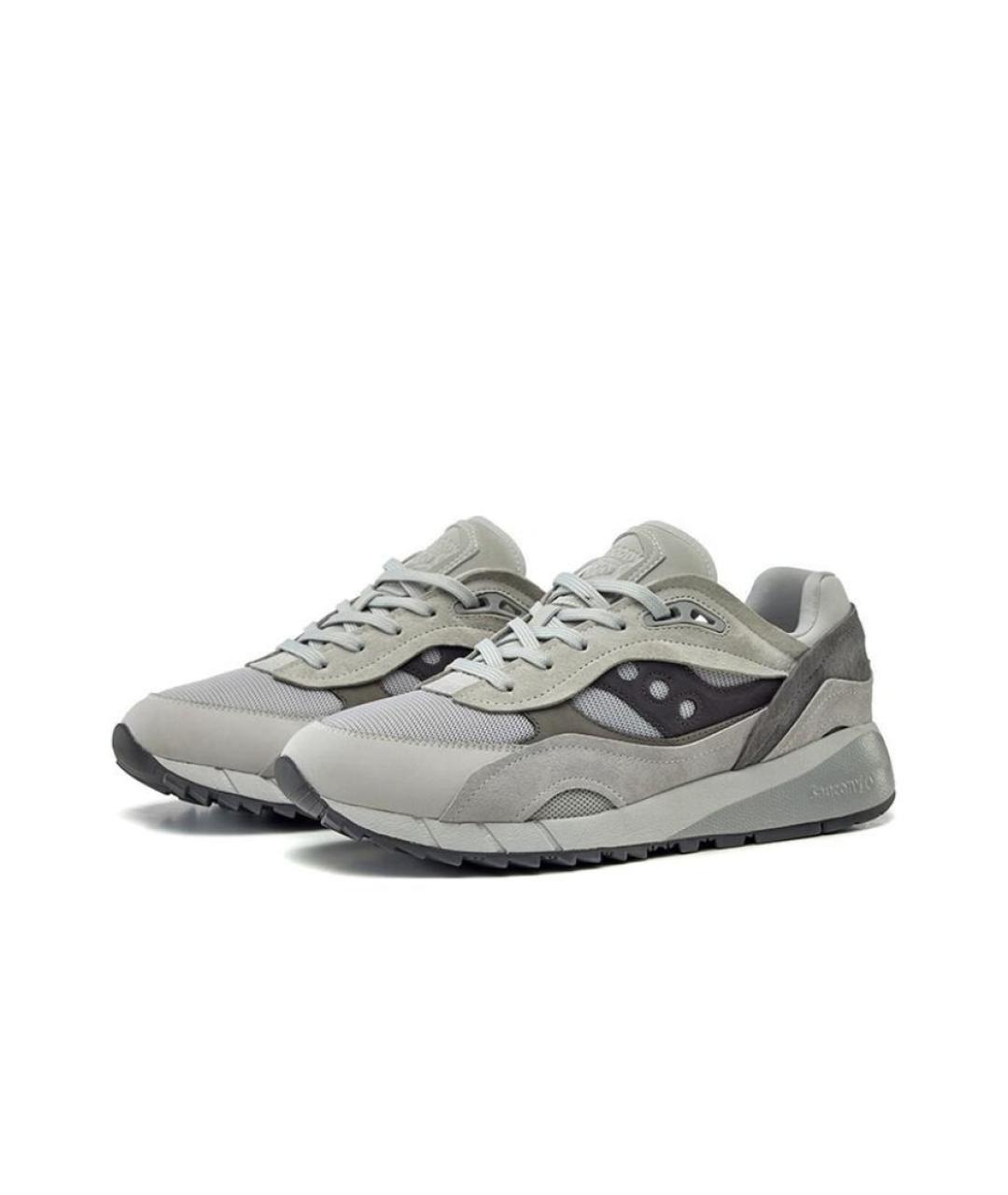 SAUCONY Серые замшевые низкие кроссовки / кеды, фото 2