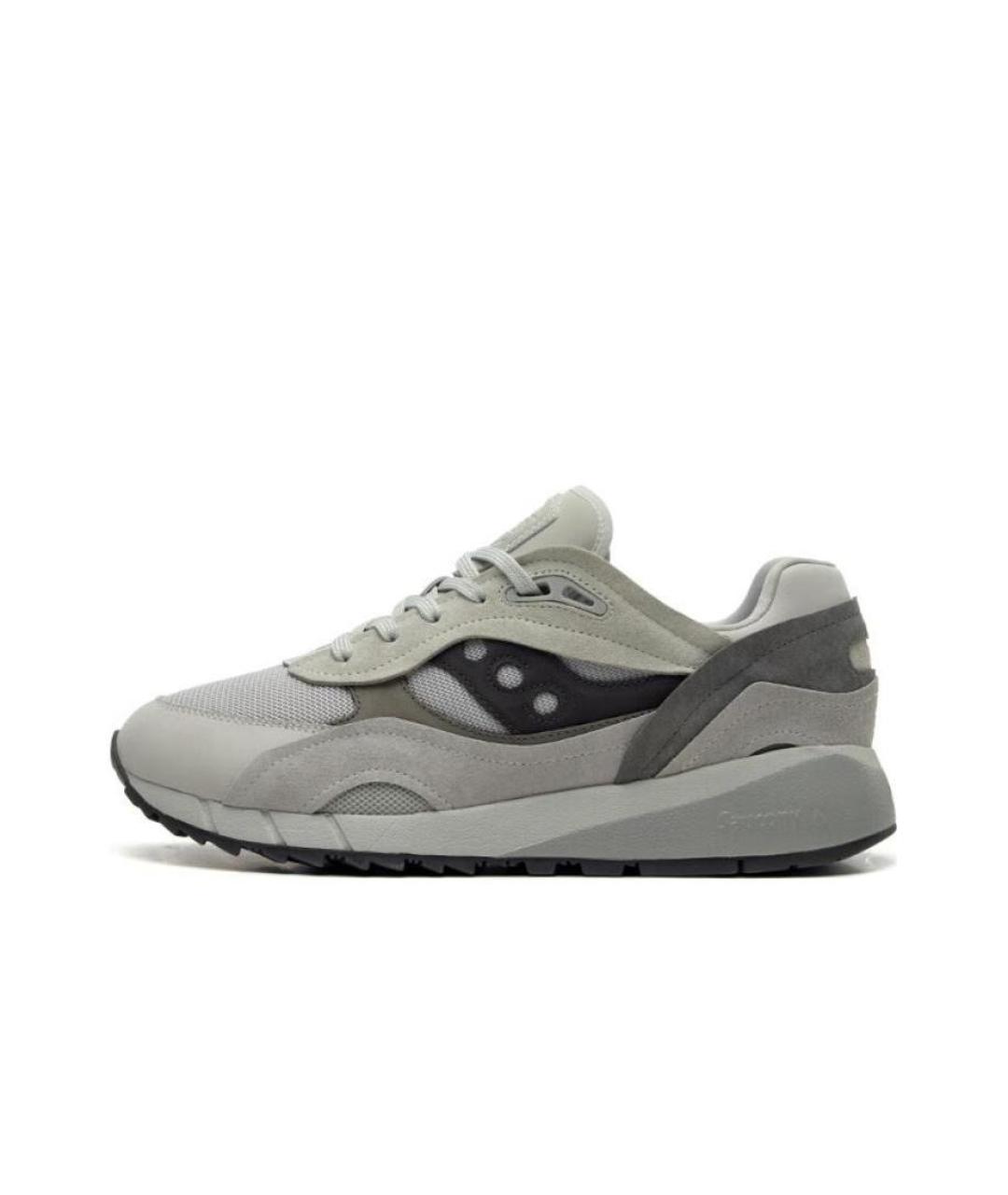 SAUCONY Серые замшевые низкие кроссовки / кеды, фото 3