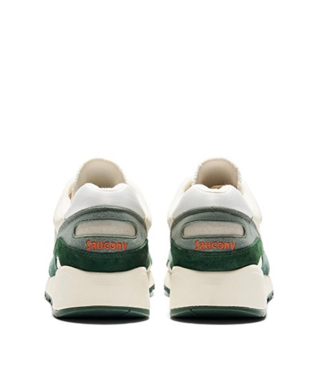SAUCONY Бежевые замшевые низкие кроссовки / кеды, фото 3