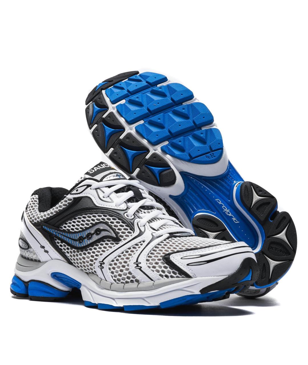 SAUCONY Белые текстильные низкие кроссовки / кеды, фото 5