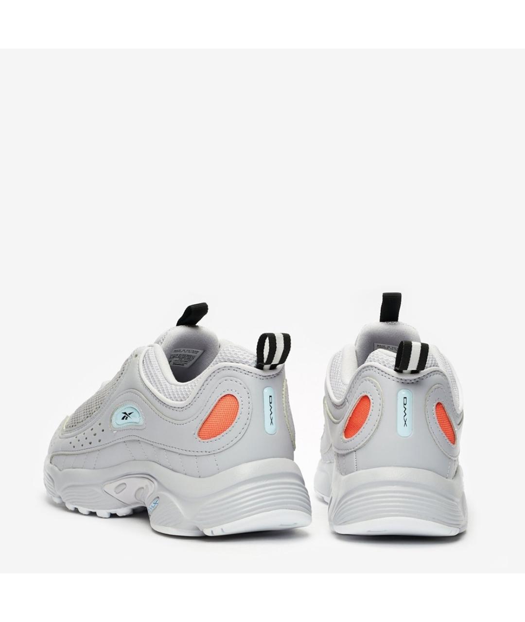 REEBOK Серые текстильные низкие кроссовки / кеды, фото 4