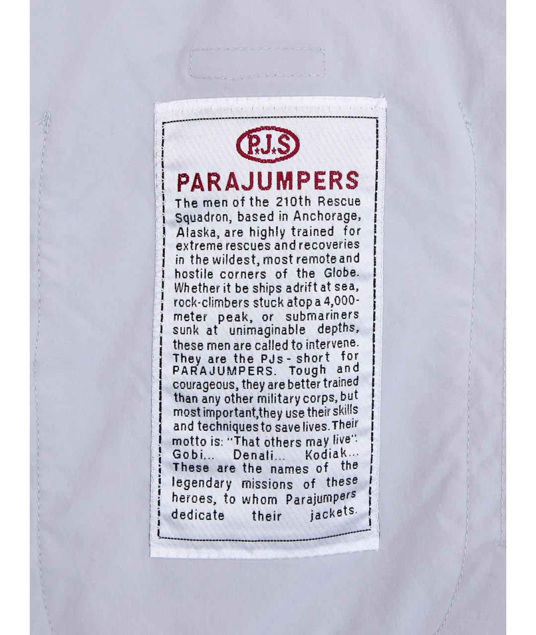 PARAJUMPERS Серая полиэстеровая куртка, фото 6