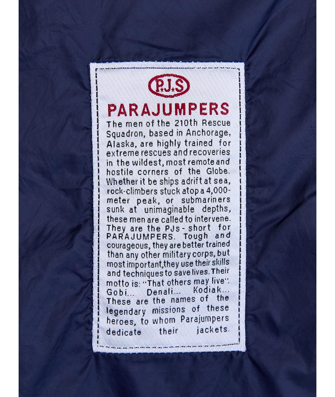PARAJUMPERS Синяя полиамидовая куртка, фото 6