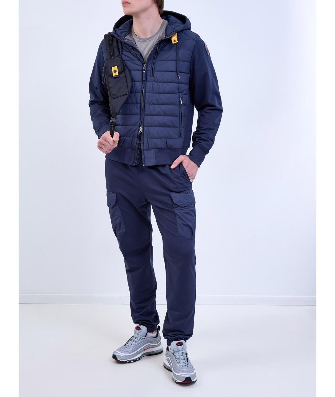 PARAJUMPERS Синяя полиэстеровая куртка, фото 2
