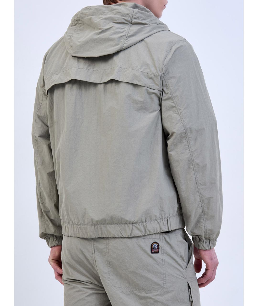 PARAJUMPERS Хаки полиамидовая куртка, фото 4