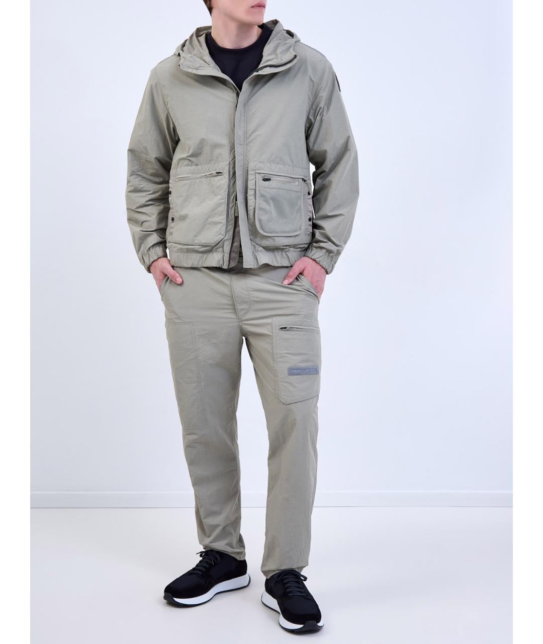 PARAJUMPERS Хаки полиамидовая куртка, фото 2