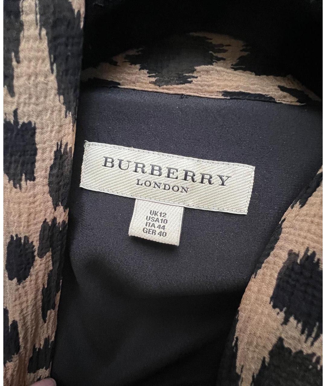 BURBERRY Шелковое повседневное платье, фото 2